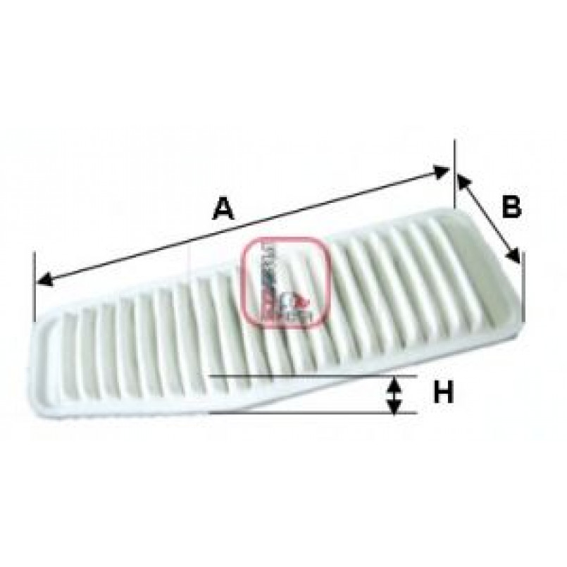 S 4822 A SOFIMA Фільтр повітря